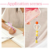 20Pcs Luminous Acrylic Bead Frame OACR-TA0003-04-9