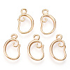 Brass Earring Hooks X-KK-I649-05G-NF-3