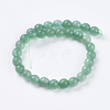 Natural Green Aventurine Beads Strands L-G-G099-6mm-17-2