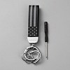 Imitation Leather Keychain Holder DIY-WH20013-23B-1