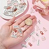 100Pcs 10 Styles Alloy Enamel Pendant Sets FIND-YW0006-82-3