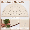 2Pcs Wood Wreath Boards DIY-FG0006-77B-4