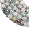 Natural Aquamarine Beads Strands GG-CBA1CAF-A02-12mm-3