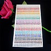Self Adhesive Acrylic Rhinestone Stickers STIC-PW0012-04A-01-1