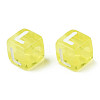 Transparent Acrylic Beads X1-TACR-ywc0001-01C-4