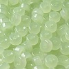 Imitation Jade Glass Seed Beads SEED-E001-J3x6mm-02-3