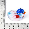 Handmade Lampwork Duck Display Decorations LAMP-T025-14C-3