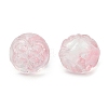 Transparent Glass Beads GLAA-B027-01E-2