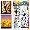 PVC Plastic Clear Stamps DIY-WH0618-0240-1