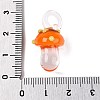 Handmade Lampwork Pendants LAMP-T021-18E-3