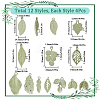 48Pcs 12 Styles Alloy Pendants FIND-SC0013-63-2