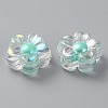 Transparent Acrylic Beads OACR-WH0032-13F-2