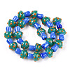 Handmade Lampwork Beads Strands X-LAMP-N024-09C-3