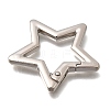Zinc Alloy Spring Gate Rings FIND-H050-01B-P-2