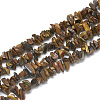 Natural Tiger Eye Beads Strands X-G-S315-11-1