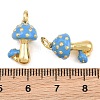 Brass Enamel Pendants KK-CBA3297-09G-D-3