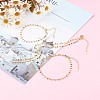 Necklace & Bracelet & Anklet Jewelry Sets SJEW-JS01173-2