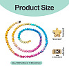 2 Strands Gradient Color Electroplated Synthetic Non-magnetic Hematite Beads Strands G-TA0002-86A-3