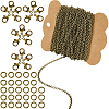 DIY Iron Chains Necklaces Making Kits DIY-SC0029-14A-1
