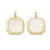 Alloy Acrylic Pendants AL-CBA4262-03G-03-1