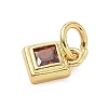 Brass Pave Cubic Zirconia Pendants LS-KK-K368-13G-02-2
