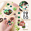 DIY Button Findings Kits DIY-TA0014-70-5