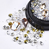 Rhinestone & Undrilled Micro Beads MRMJ-T016-04D-2