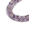 Natural Amethyst Beads Strands G-RM2025-A38-2mm-4