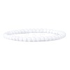 4MM Natural White Jade Stretch Bracelets RP2095-8-1