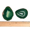 Dyed & Heated Natural Agate Slice Cabochons GG-CBAAF67-01E-3
