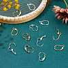 24Pcs 4 Styles Brass Leverback Earring Findings KK-SZ0001-49-3