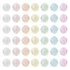 350Pcs 7 Colors Translucent Acrylic Beads TACR-TA0001-17-2