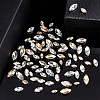 BENECREAT 160Pcs 8 Style Sew on Rhinestone FIND-BC0002-89-5