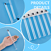 Transparent PC Plastic Bead Storage Tubes AJEW-WH0673-21C-3
