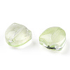 Spray Painted Transparent Glass Beads GLAA-T022-26-A03-3