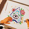 Large Plastic Reusable Drawing Painting Stencils Templates DIY-WH0172-697-5