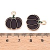 Thanksgiving Day Theme Alloy Enamel Pendants LS-ENAM-T020-35L-3