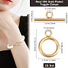 25 Sets 304 Stainless Steel Toggle Clasps STAS-BBC0005-87-2