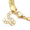 Rack Plating Brass Herringbone Chain Necklace BJEW-D058-02G-3