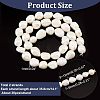  Natural Baroque Pearl Keshi Pearl Beads Strands PEAR-NB0001-49-4