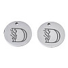 304 Stainless Steel Charms STAS-T059-26P-D-2