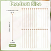 100Pcs Brass Ball Head Pins KK-GO0002-44C-2