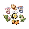 Animal Theme Resin Pendants RESI-V010-01-1
