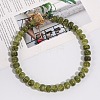 Alloy Resin Rondelle Beaded Necklaces for Women WG2A417-03-1