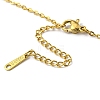 304 Stainless Steel Pendant Necklaces LS-NJEW-Z025-03G-3