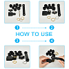 Plastic Standard Ring Sizer Measuring Kit TOOL-WH0140-04-7