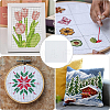12Pcs 11CT Cross Stitch Fabric Sheets DIY-CY0002-77A-5