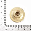 Texture Theme Roung Brass Stamp Head AJEW-M036-06D-G-4