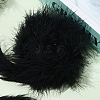 Turkey Feather Ornament Accessories AJEW-WH20018-91B-7