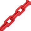 Rubberized Style Acrylic Cable Chain Phone Case Chain HJEW-JM00492-03-2